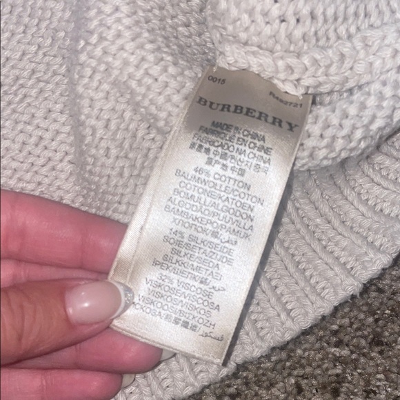 Burberry Brit Aran Cable Knit Sweater - Picture 5 of 5